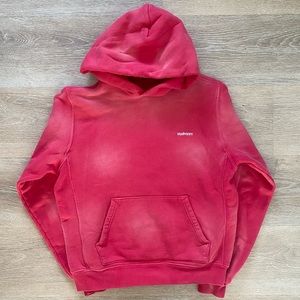 Madhappy Hoodie | Faded Red | M